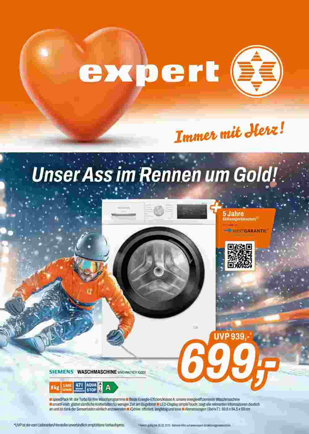 Expert Flugblatt (ab 27.01.2025) - Angebote und Prospekt - Seite 1