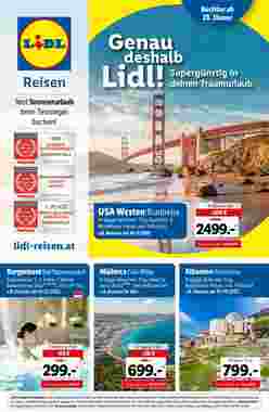 Lidl Reisen Flugblatt (ab 28.01.2025) - Angebote und Prospekt