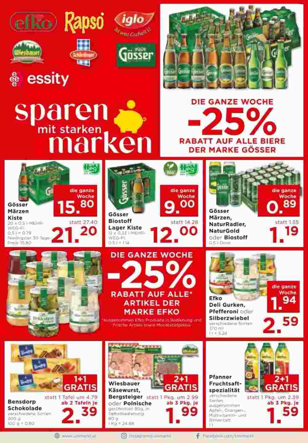 Unimarkt Flugblatt (ab 29.01.2025) - Angebote und Prospekt - Seite 2