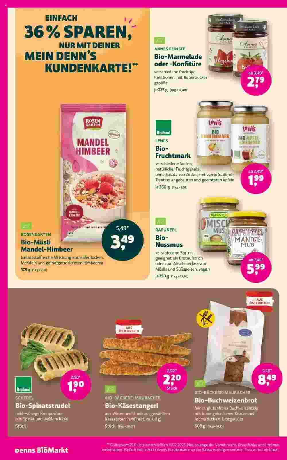 Denn's Biomarkt Flugblatt (ab 29.01.2025) - Angebote und Prospekt - Seite 12