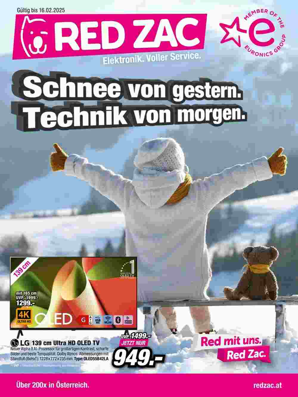 Red Zac Flugblatt (ab 29.01.2025) - Angebote und Prospekt - Seite 1