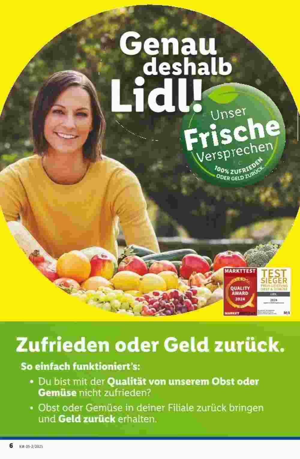 Lidl Flugblatt (ab 30.01.2025) - Angebote und Prospekt - Seite 7