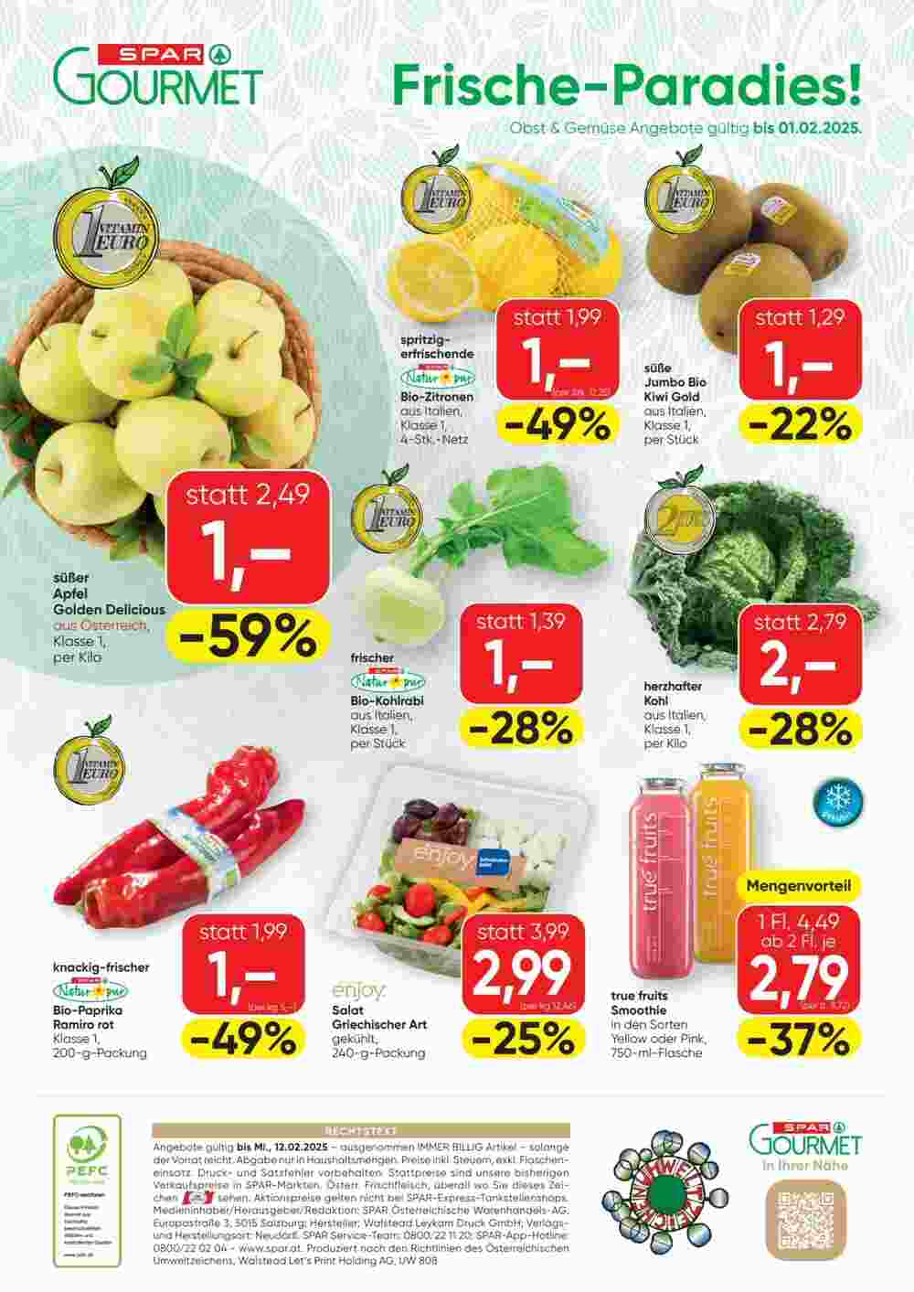 SPAR Gourmet Flugblatt (ab 30.01.2025) - Angebote und Prospekt - Seite 12