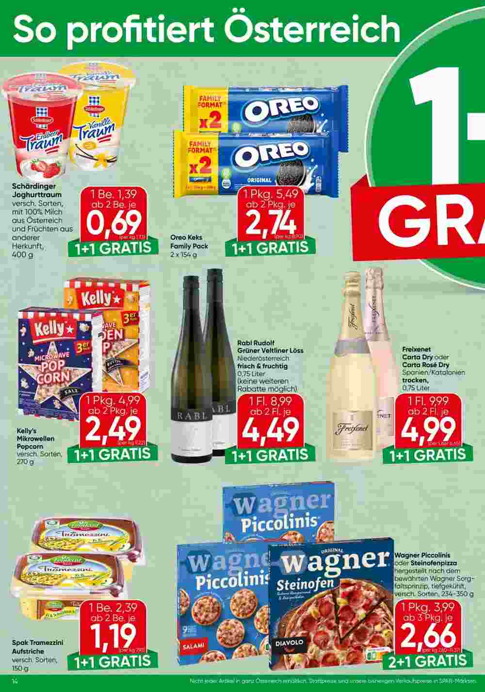 Spar Flugblatt (ab 30.01.2025) - Angebote und Prospekt - Seite 14