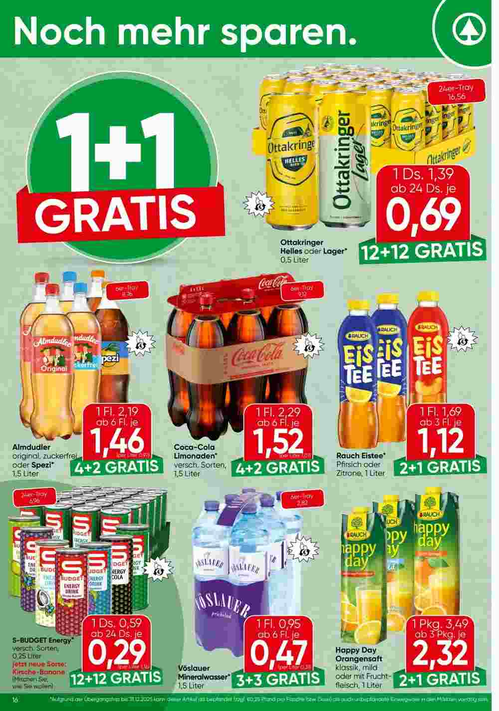 Spar Flugblatt (ab 30.01.2025) - Angebote und Prospekt - Seite 16