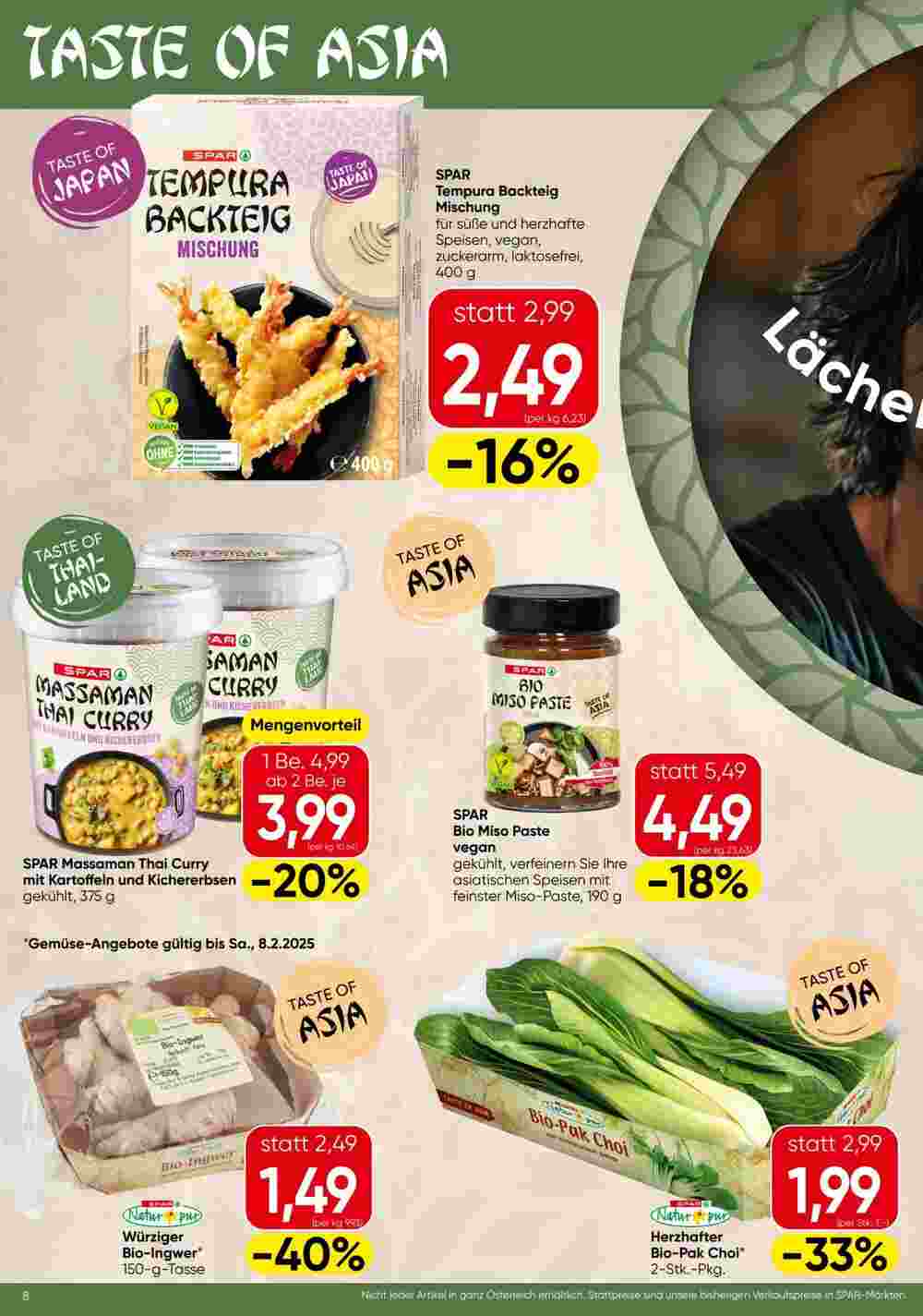 Spar Flugblatt (ab 30.01.2025) - Angebote und Prospekt - Seite 8