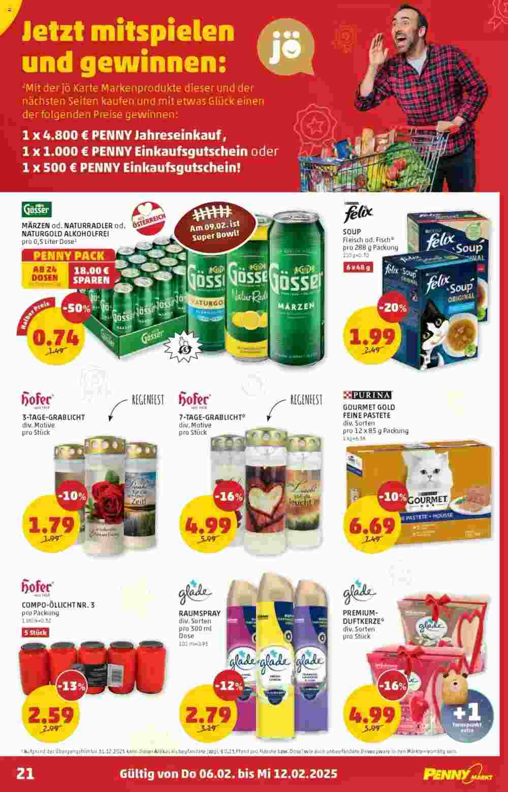 PENNY Flugblatt (ab 06.02.2025) - Angebote und Prospekt - Seite 21