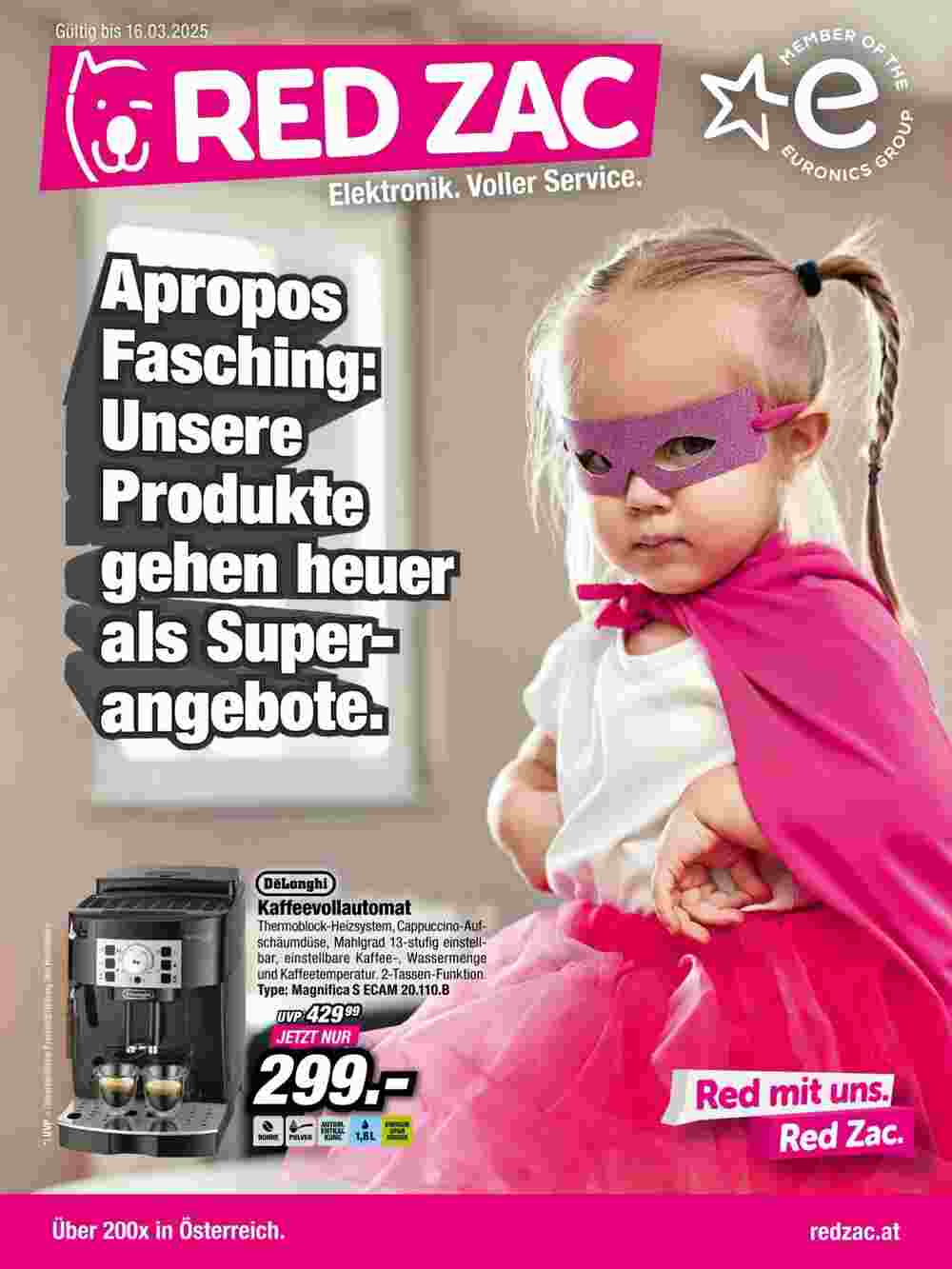 Red Zac Flugblatt (ab 26.02.2025) - Angebote und Prospekt - Seite 1