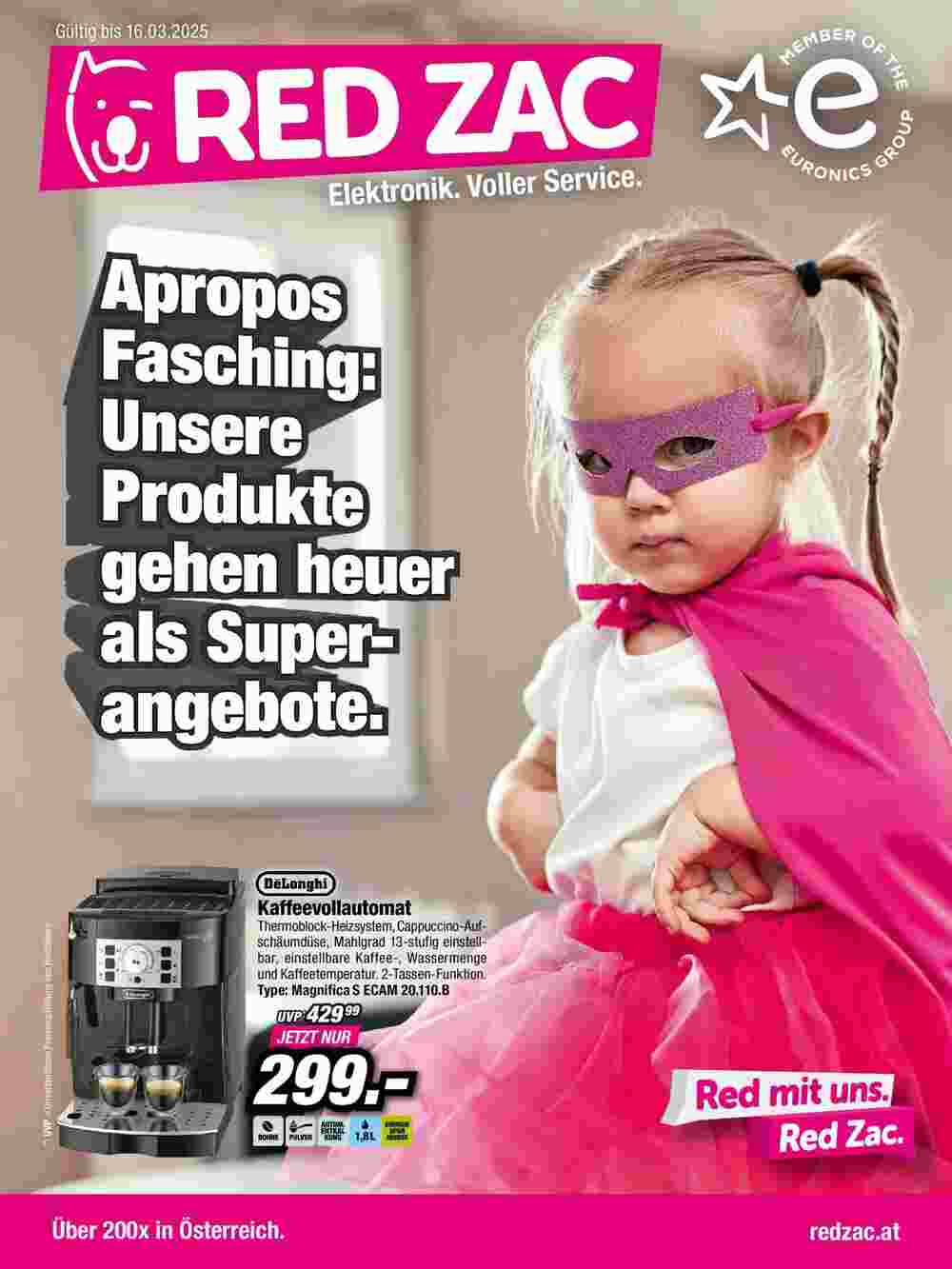 Red Zac Flugblatt (ab 26.02.2025) - Angebote und Prospekt - Seite 1