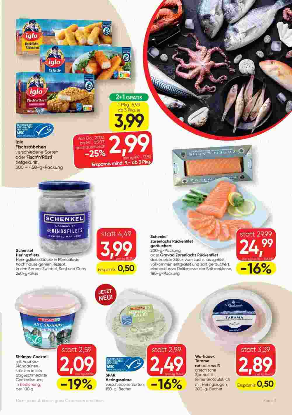 SPAR Gourmet Flugblatt (ab 27.02.2025) - Angebote und Prospekt - Seite 3