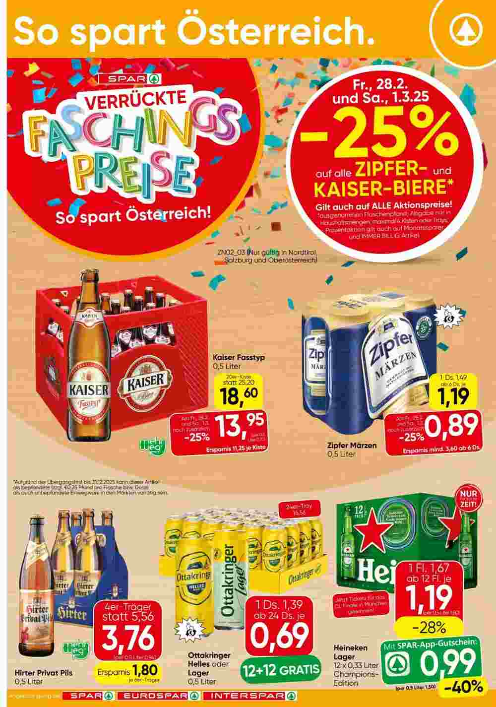 Spar Flugblatt (ab 27.02.2025) - Angebote und Prospekt - Seite 3