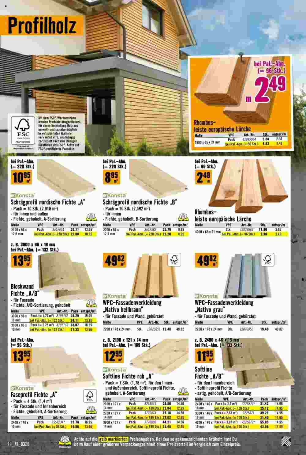 Hornbach Flugblatt (ab 04.03.2025) - Angebote und Prospekt - Seite 11