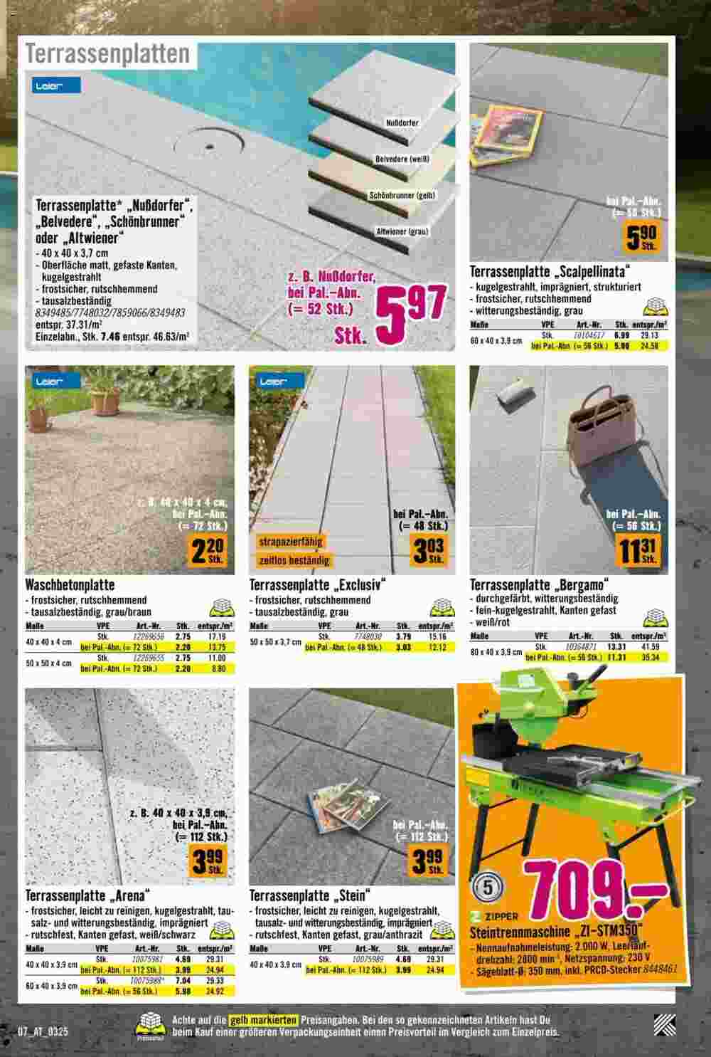 Hornbach Flugblatt (ab 04.03.2025) - Angebote und Prospekt - Seite 7