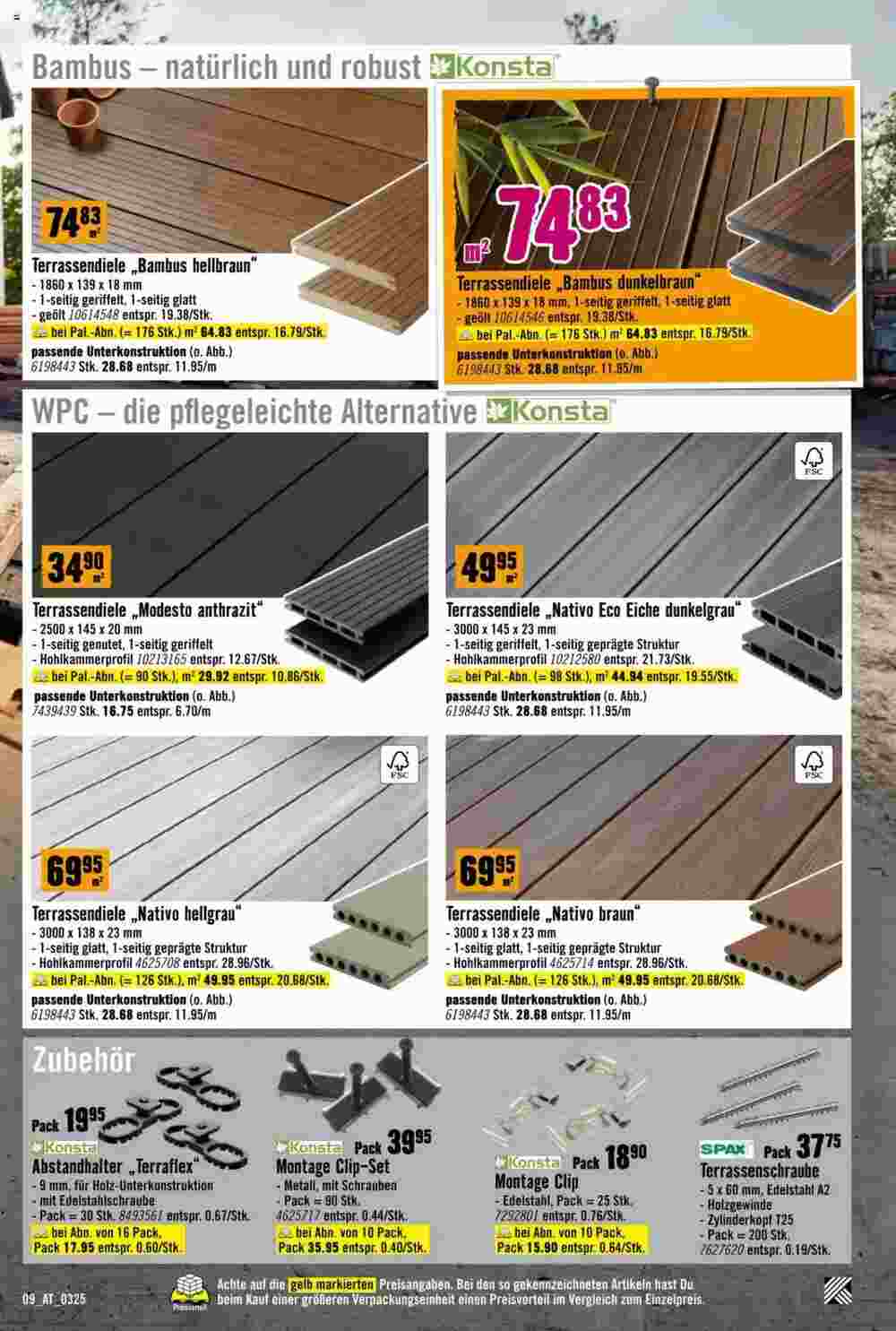 Hornbach Flugblatt (ab 04.03.2025) - Angebote und Prospekt - Seite 9