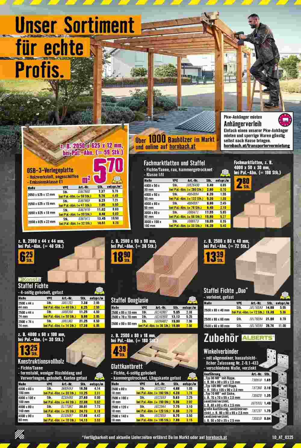 Hornbach Flugblatt (ab 05.03.2025) - Angebote und Prospekt - Seite 10