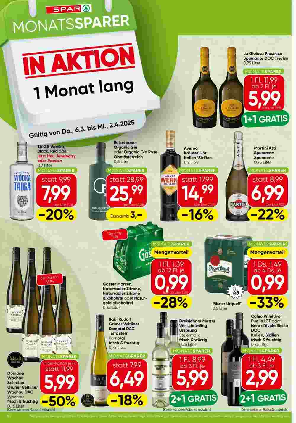 Spar Flugblatt (ab 06.03.2025) - Angebote und Prospekt - Seite 3