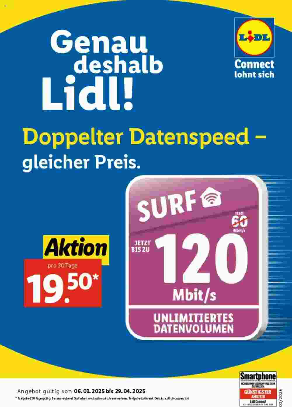 Lidl Flugblatt (ab 06.03.2025) - Angebote und Prospekt - Seite 1