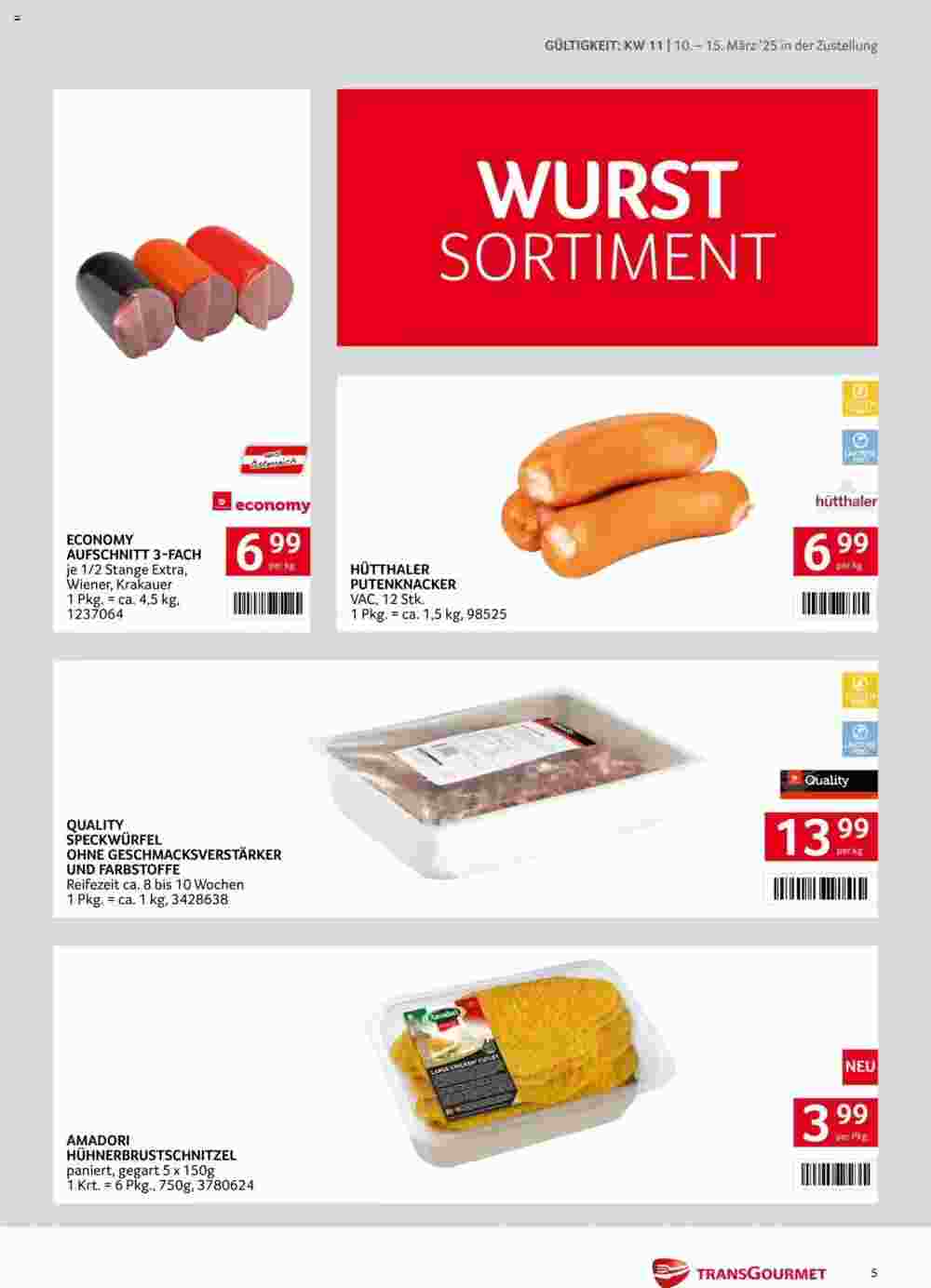 Transgourmet Flugblatt (ab 09.03.2025) - Angebote und Prospekt - Seite 5