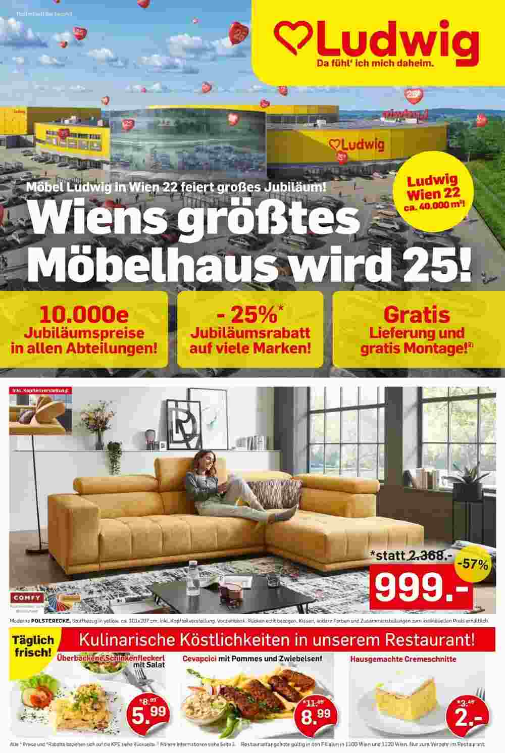 Möbel Ludwig Flugblatt (ab 09.03.2025) - Angebote und Prospekt - Seite 1