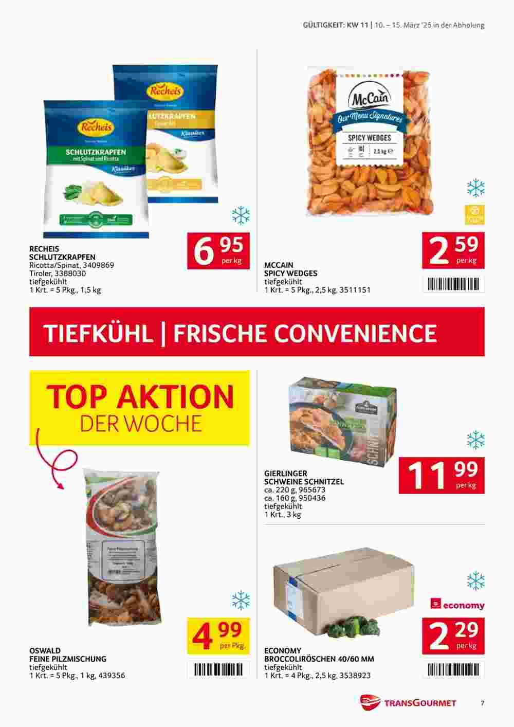 Transgourmet Flugblatt (ab 10.03.2025) - Angebote und Prospekt - Seite 7