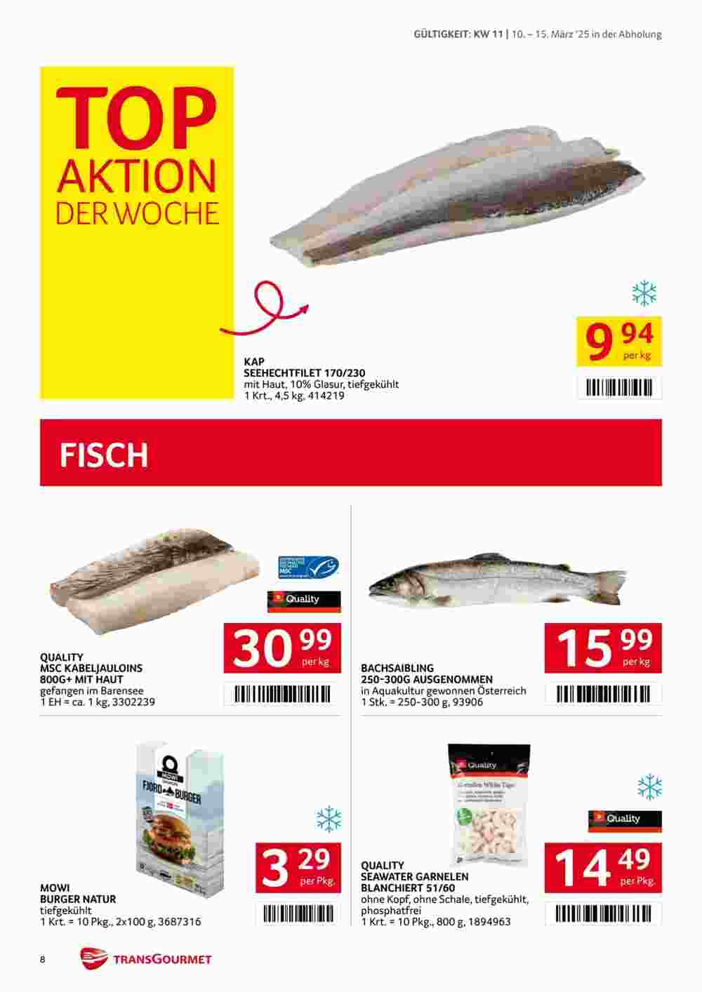 Transgourmet Flugblatt (ab 10.03.2025) - Angebote und Prospekt - Seite 8