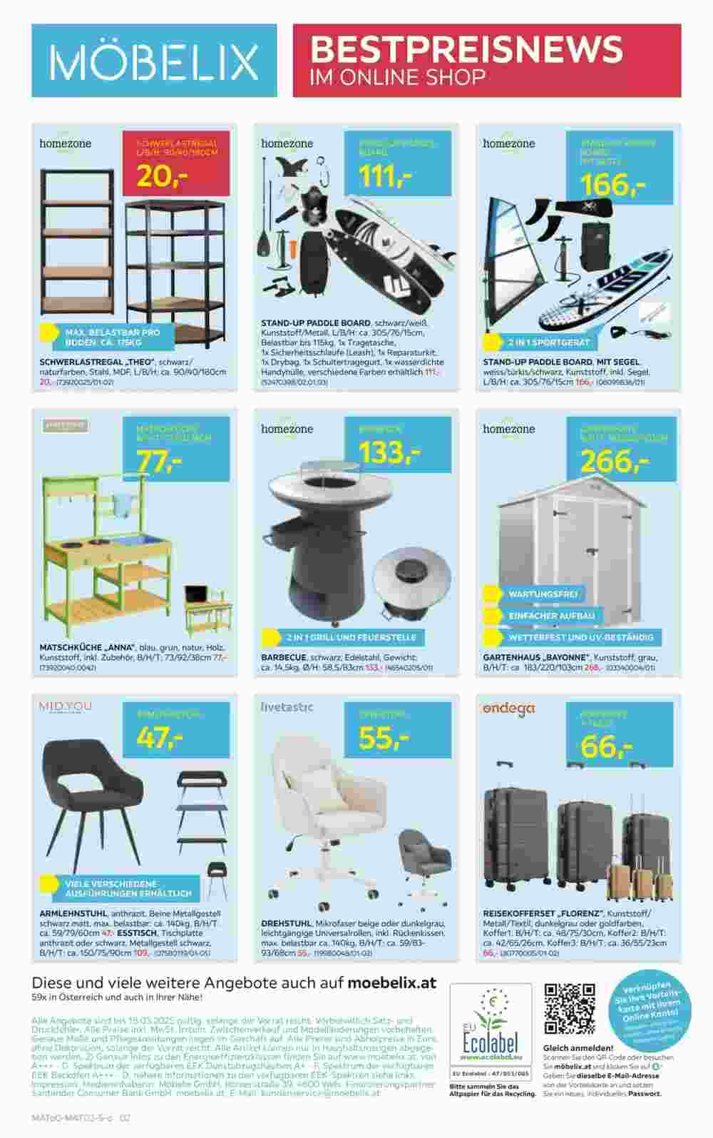 Möbelix Flugblatt (ab 11.03.2025) - Angebote und Prospekt - Seite 2