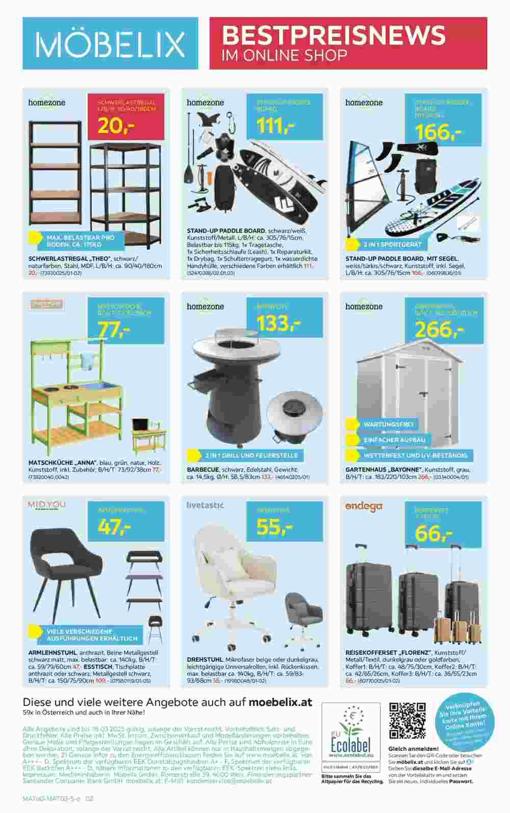 Möbelix Flugblatt (ab 11.03.2025) - Angebote und Prospekt - Seite 2