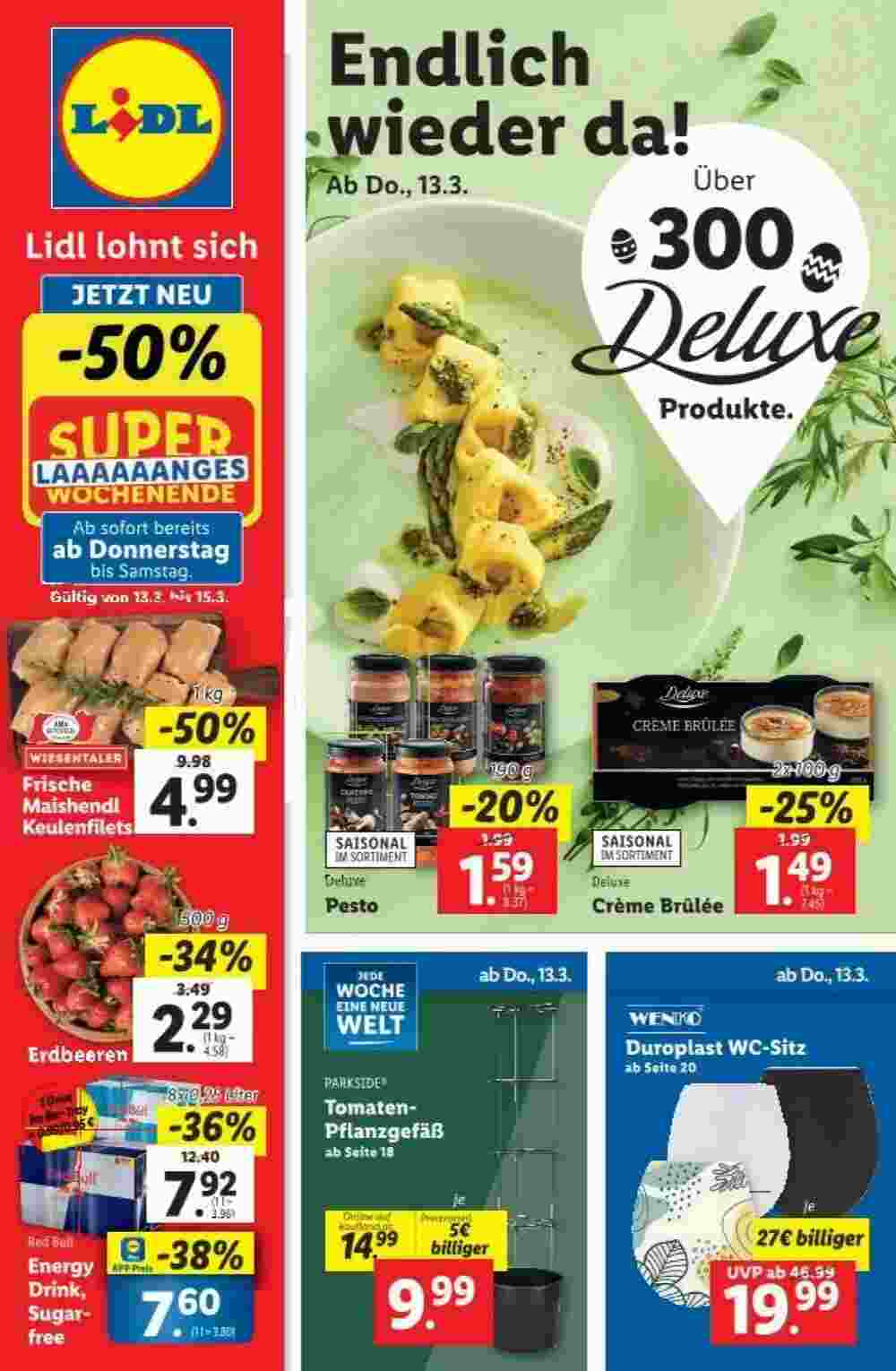 Lidl Flugblatt (ab 13.03.2025) - Angebote und Prospekt - Seite 1