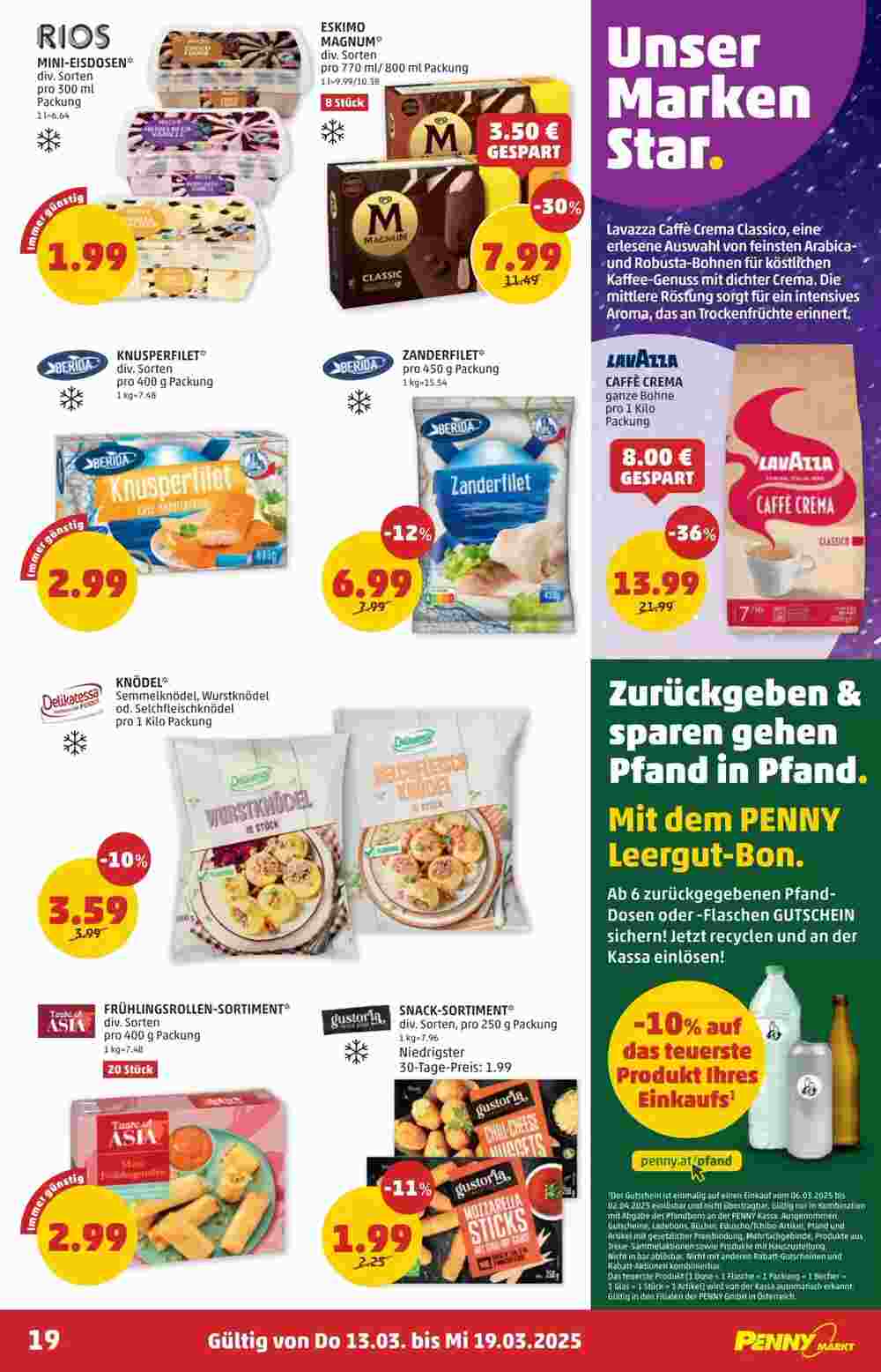 PENNY Flugblatt (ab 13.03.2025) - Angebote und Prospekt - Seite 19