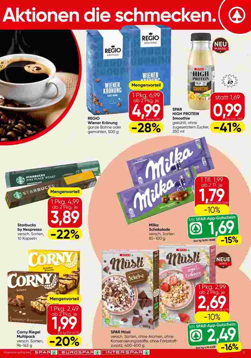 Spar Flugblatt (ab 13.03.2025) - Angebote und Prospekt - Seite 11