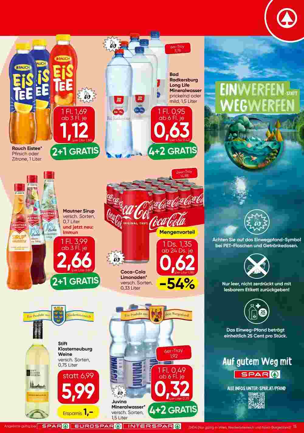 Spar Flugblatt (ab 13.03.2025) - Angebote und Prospekt - Seite 15