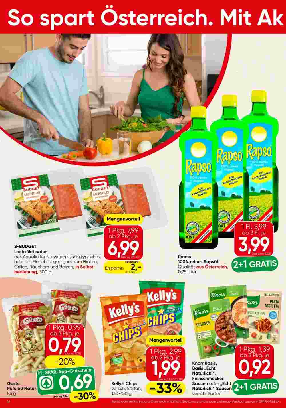 Spar Flugblatt (ab 13.03.2025) - Angebote und Prospekt - Seite 16