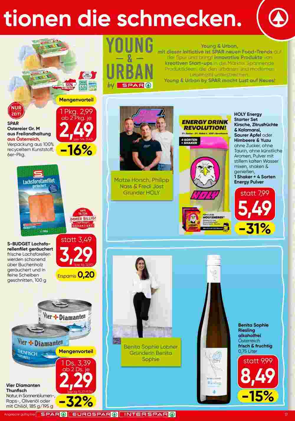 Spar Flugblatt (ab 13.03.2025) - Angebote und Prospekt - Seite 17