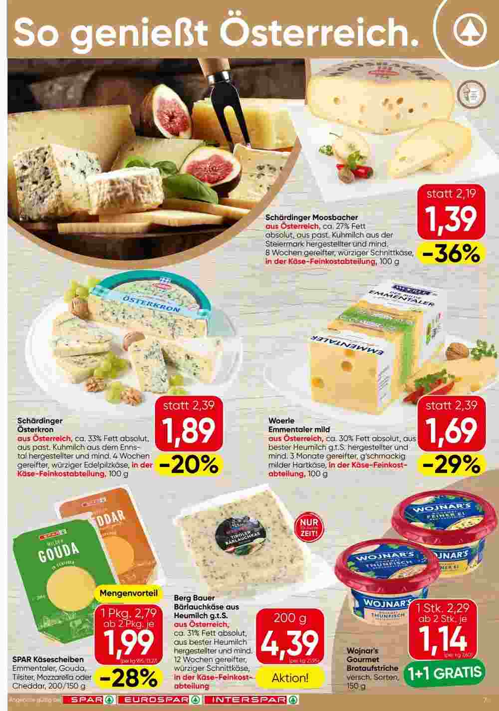 Spar Flugblatt (ab 13.03.2025) - Angebote und Prospekt - Seite 7