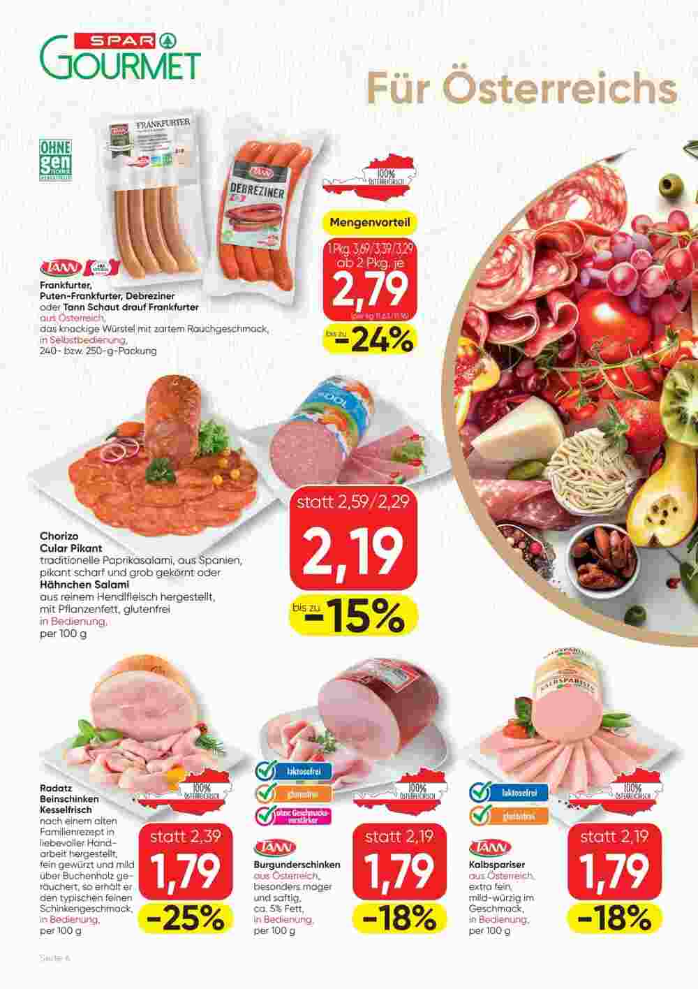 SPAR Gourmet Flugblatt (ab 13.03.2025) - Angebote und Prospekt - Seite 6