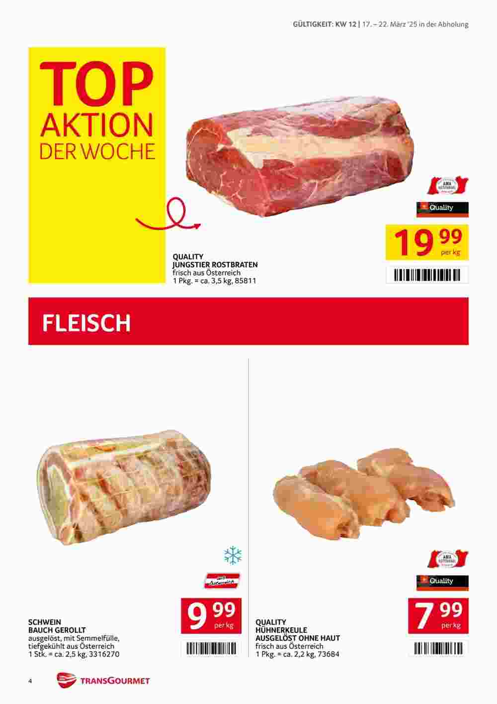 Transgourmet Flugblatt (ab 17.03.2025) - Angebote und Prospekt - Seite 4