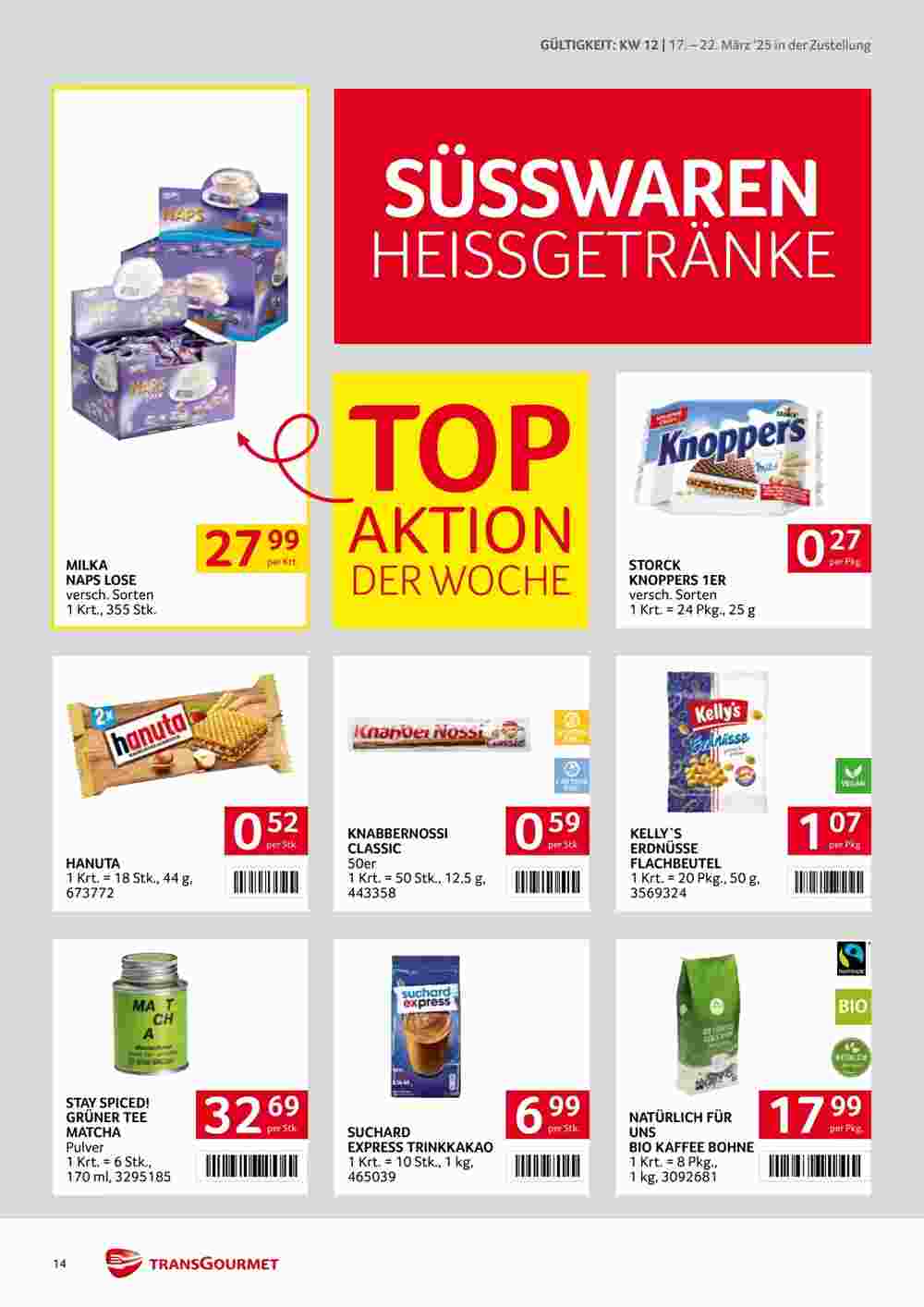 Transgourmet Flugblatt (ab 17.03.2025) - Angebote und Prospekt - Seite 14