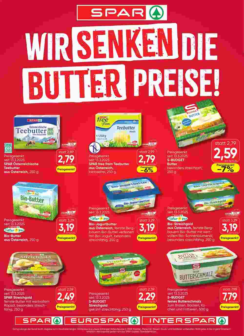 Eurospar Flugblatt (ab 18.03.2025) - Angebote und Prospekt - Seite 1