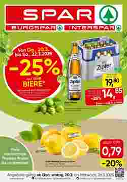 Spar Flugblatt (ab 21.03.2025) - Angebote und Prospekt