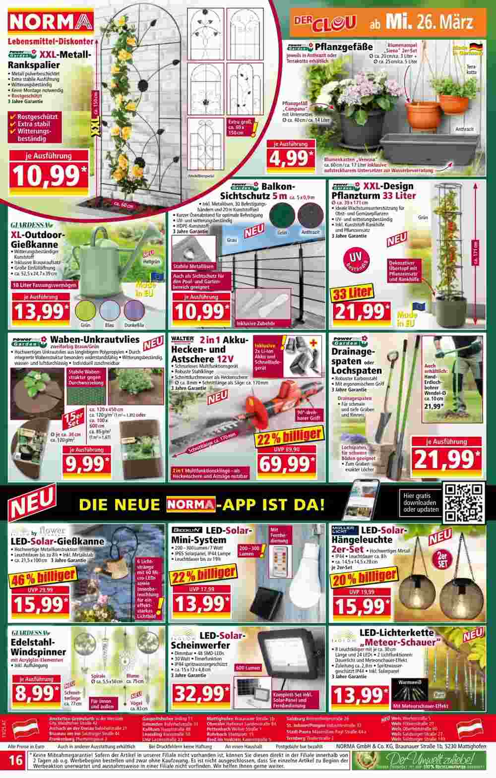 Norma Flugblatt (ab 24.03.2025) - Angebote und Prospekt - Seite 16