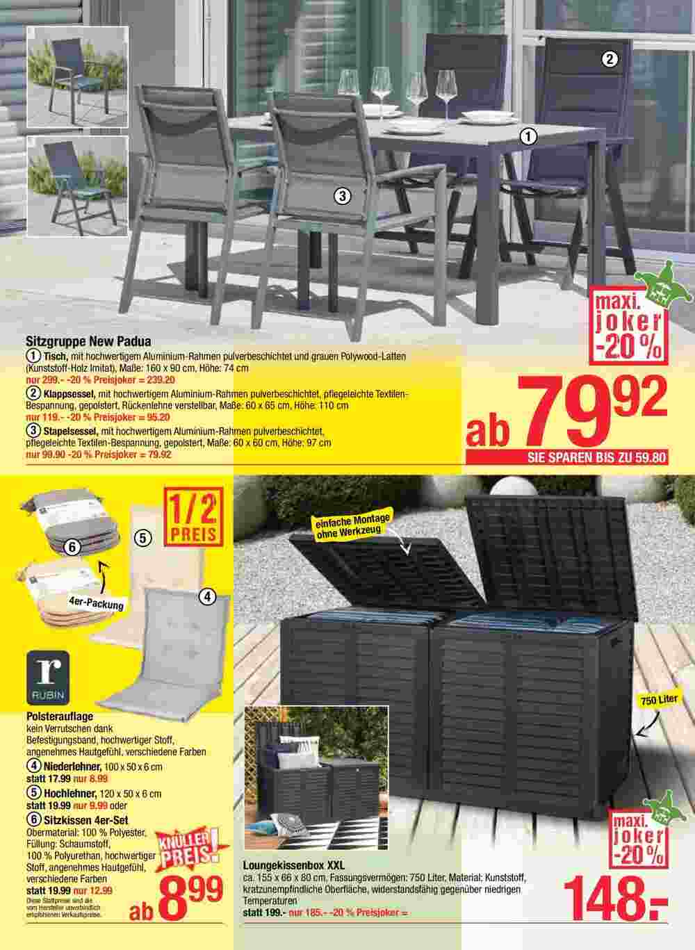 Maximarkt Flugblatt (ab 31.03.2025) - Angebote und Prospekt - Seite 4