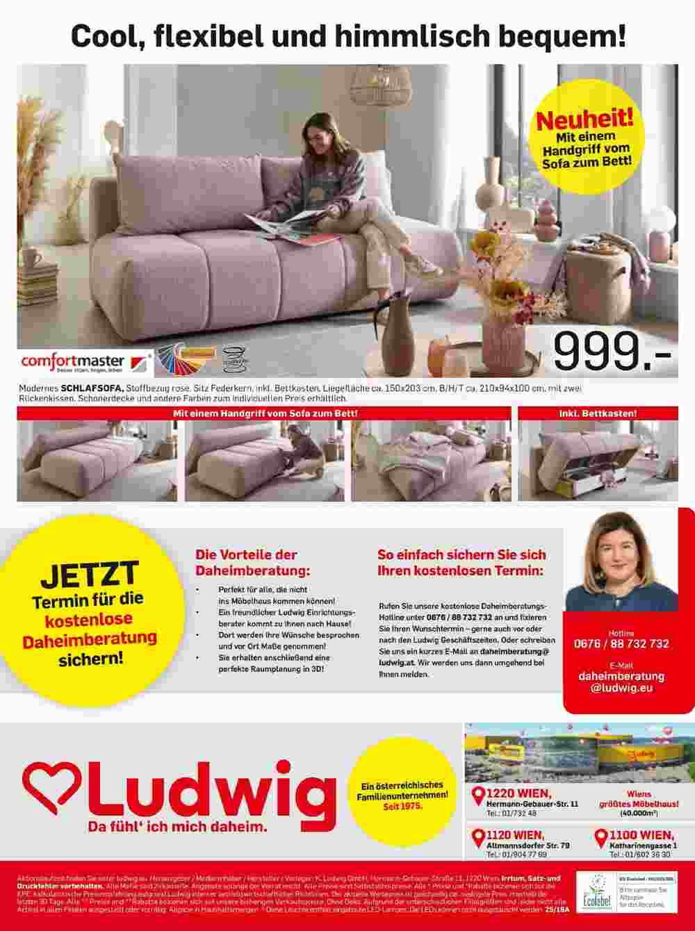 Möbel Ludwig Flugblatt (ab 13.04.2025) - Angebote und Prospekt - Seite 12