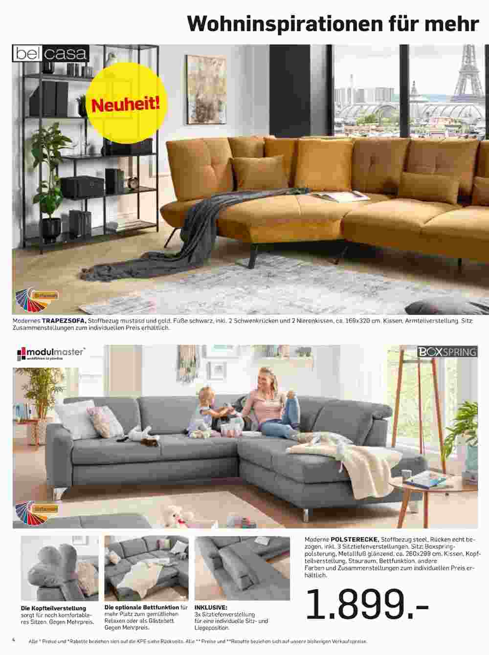 Möbel Ludwig Flugblatt (ab 13.04.2025) - Angebote und Prospekt - Seite 4