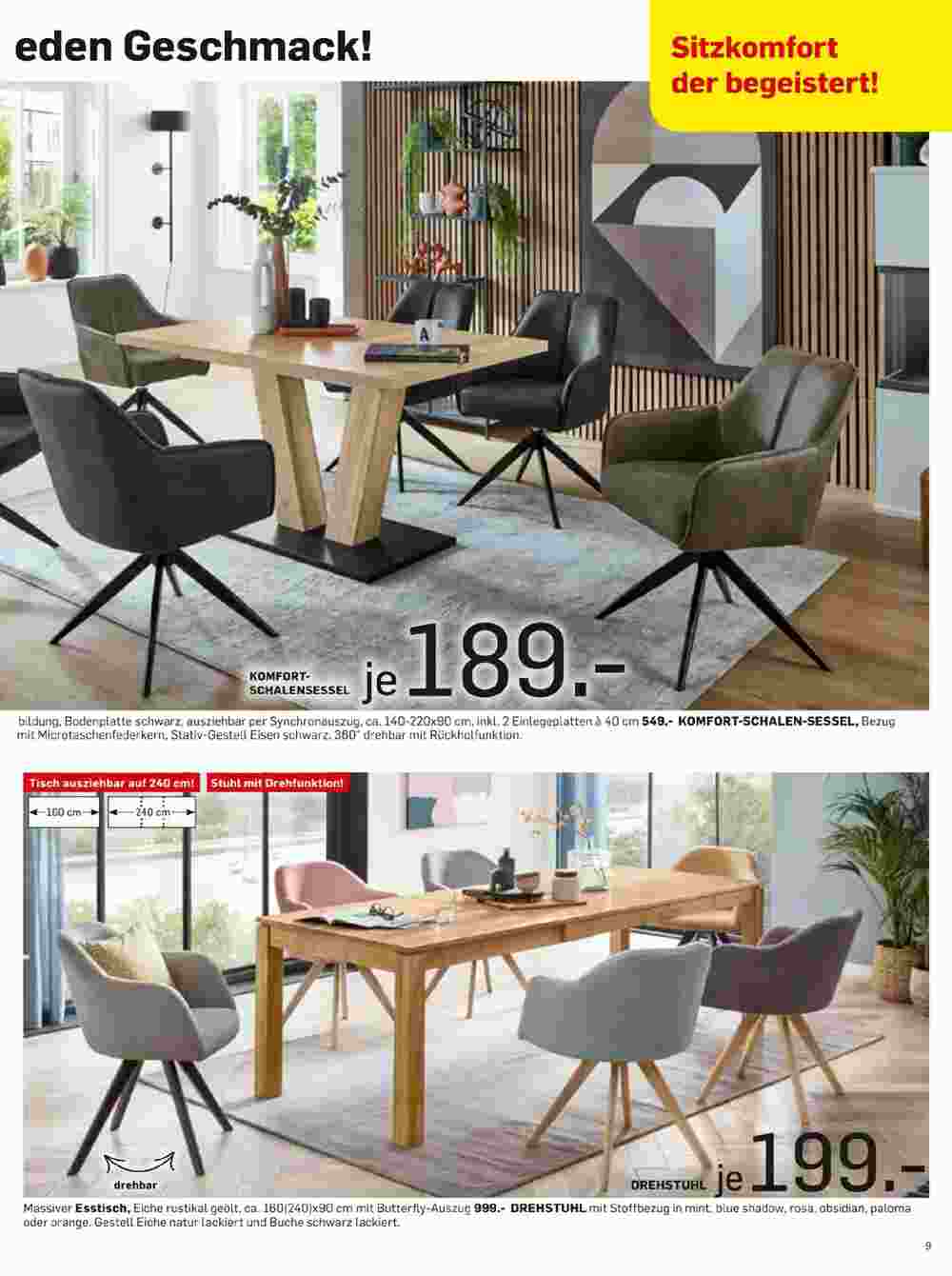 Möbel Ludwig Flugblatt (ab 13.04.2025) - Angebote und Prospekt - Seite 9