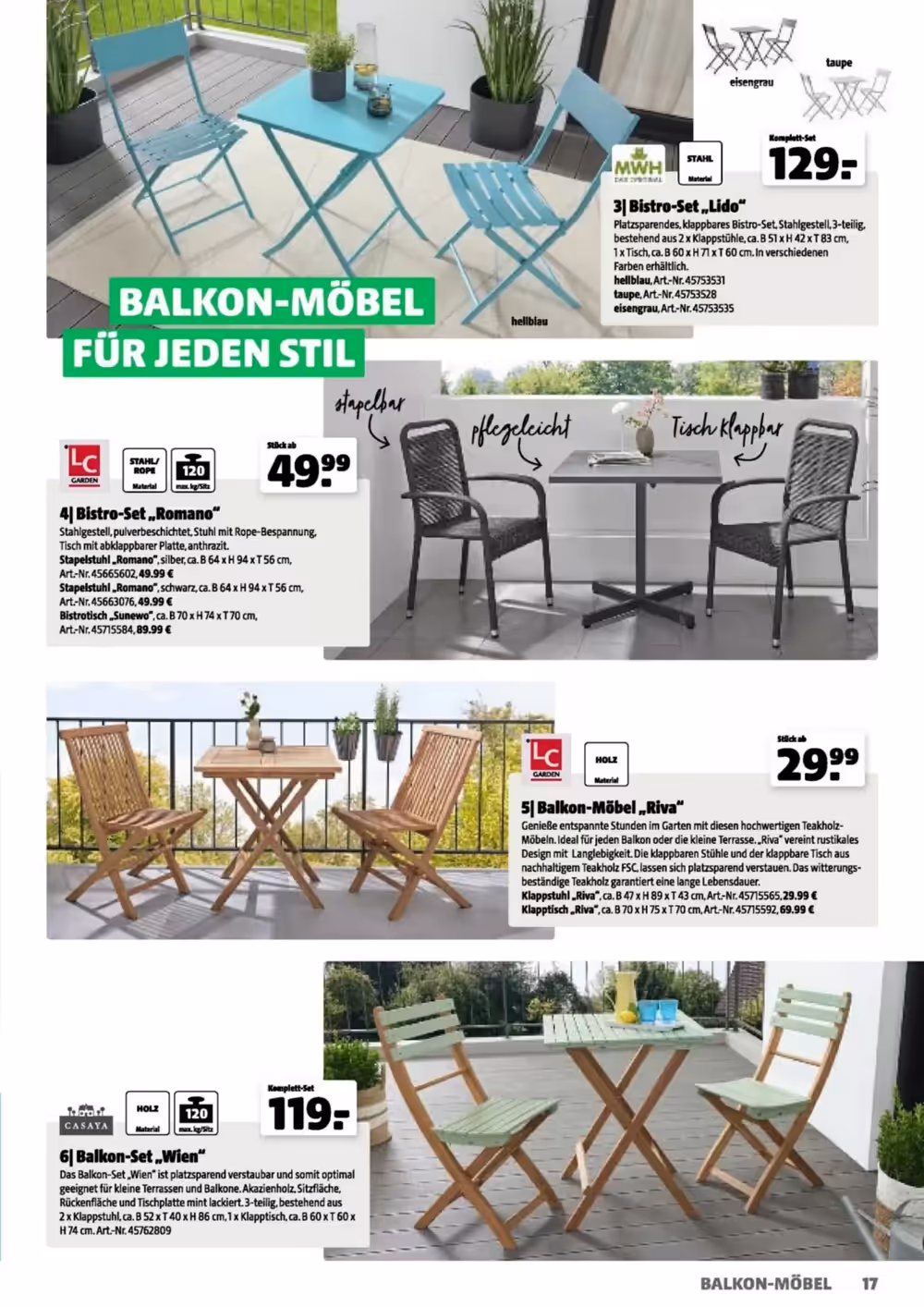Hagebau Flugblatt (ab 19.04.2025) - Angebote und Prospekt - Seite 17