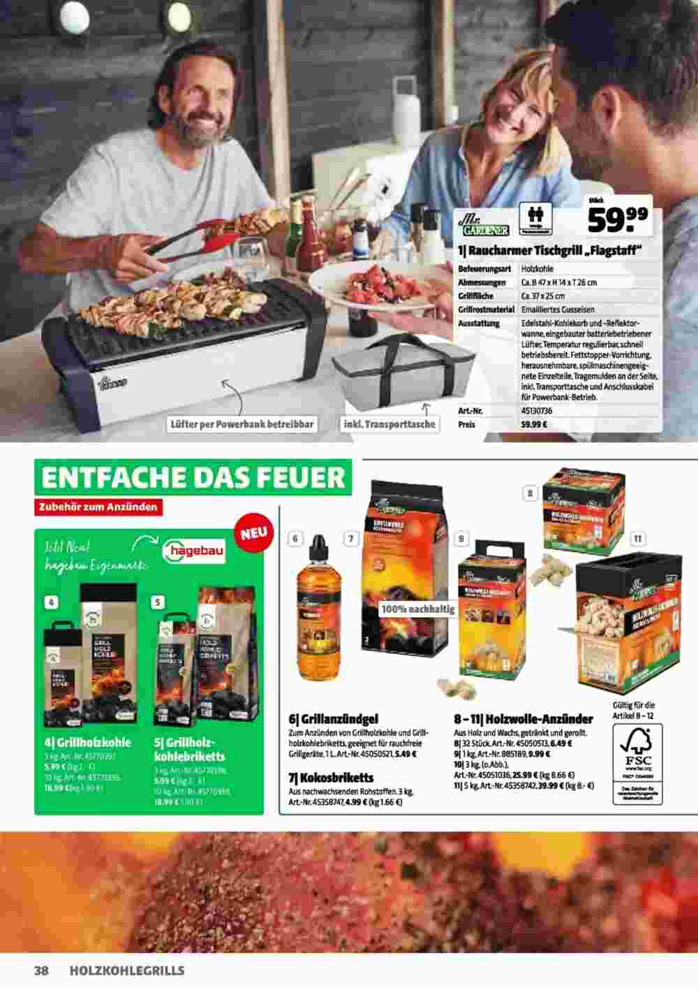 Hagebau Flugblatt (ab 19.04.2025) - Angebote und Prospekt - Seite 38