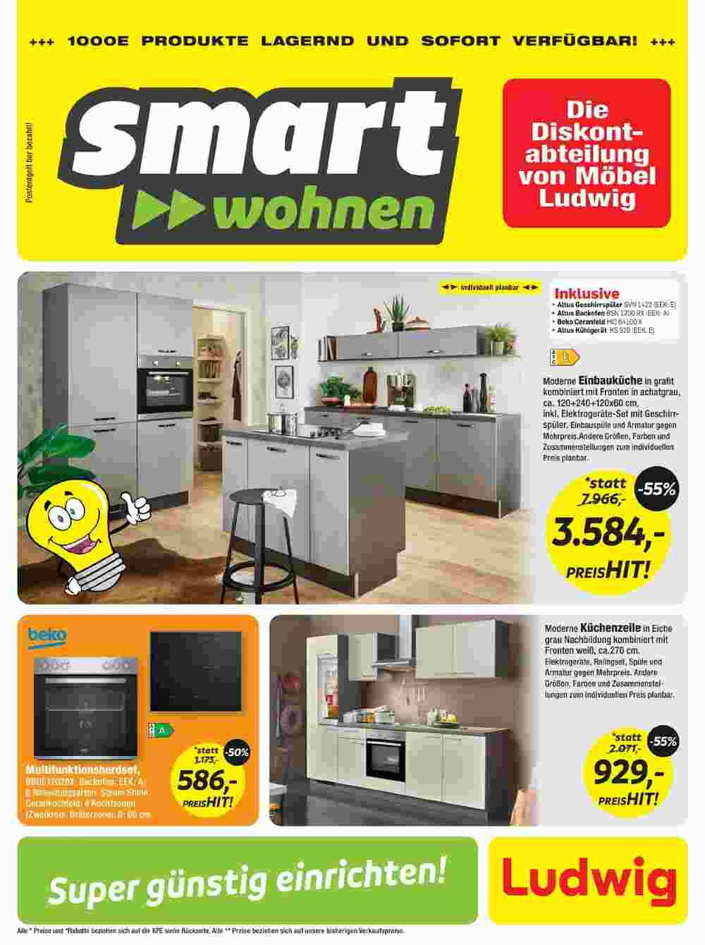 Möbel Ludwig Flugblatt (ab 20.04.2025) - Angebote und Prospekt - Seite 1