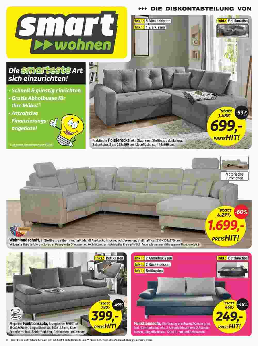 Möbel Ludwig Flugblatt (ab 20.04.2025) - Angebote und Prospekt - Seite 6