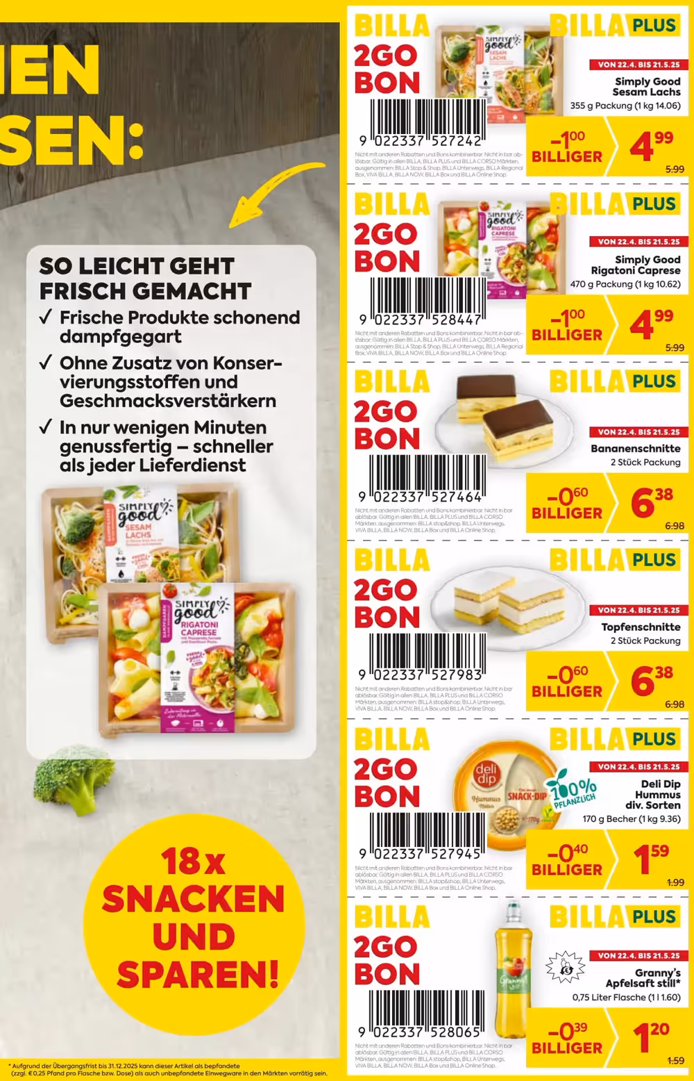 Billa Flugblatt (ab 22.04.2025) - Angebote und Prospekt - Seite 3