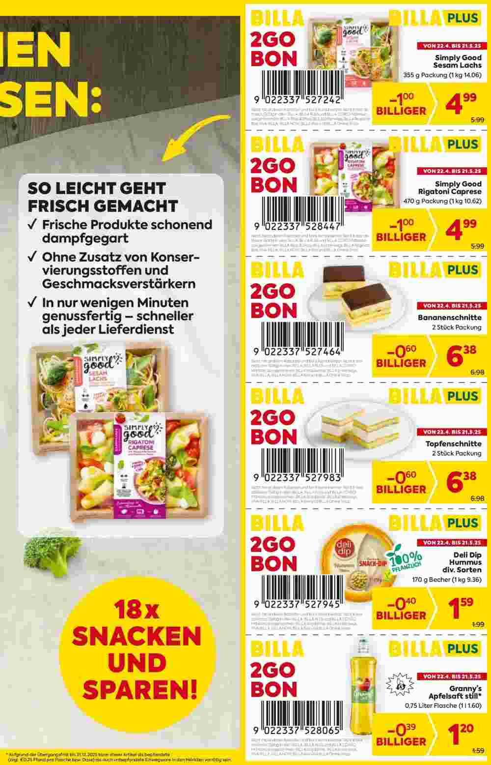 Billa Flugblatt (ab 22.04.2025) - Angebote und Prospekt - Seite 3